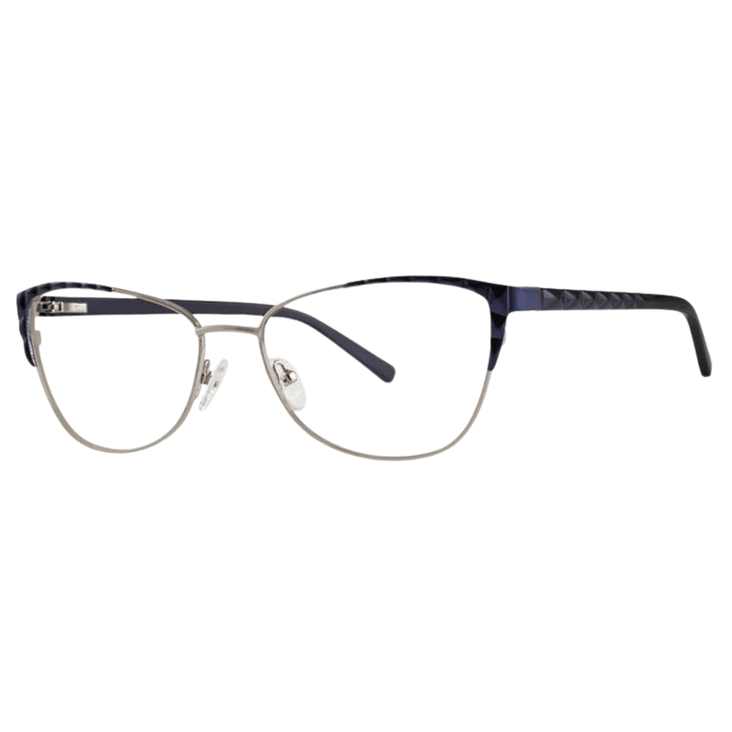 navy sil stainless steel frame