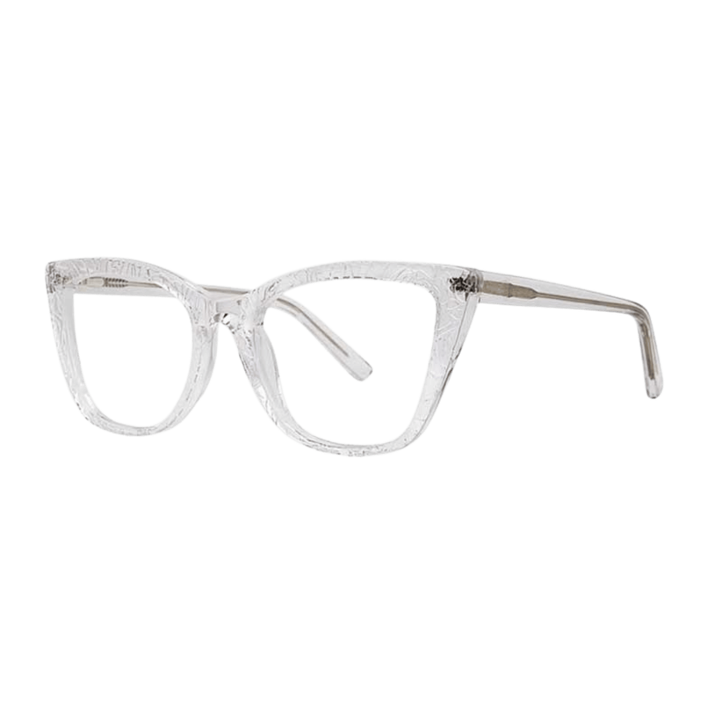  cat-eye frame crystal