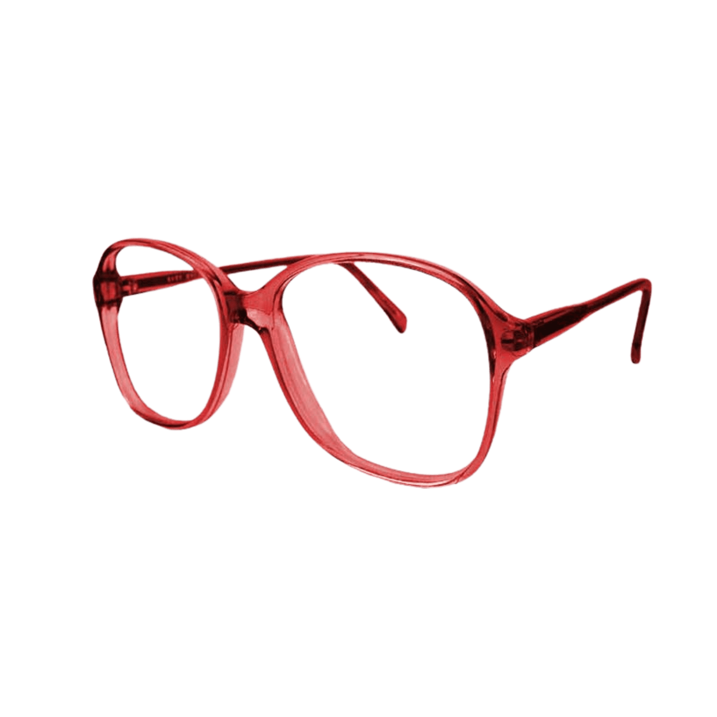 vintage oversized red frame