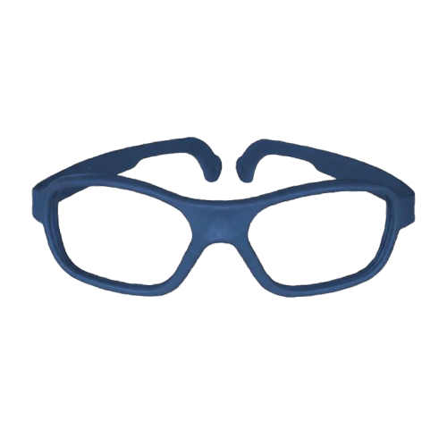 Denim blue eyeglasses for kids 