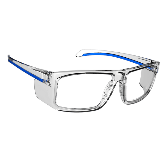 Semi Transparent Blue Safety Rx 