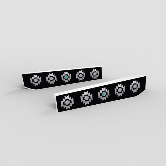 Tribal Pattern - White